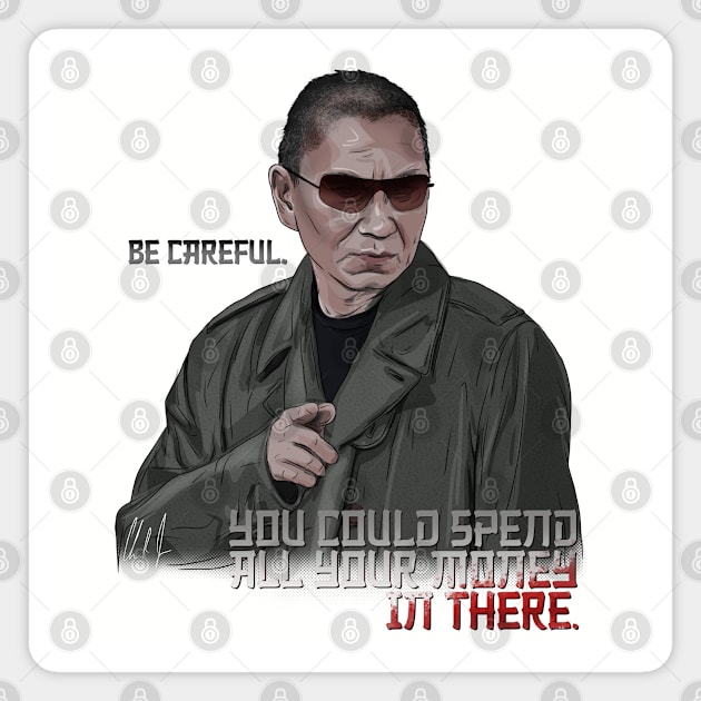 Hostel: Be Careful Magnet by 51Deesigns